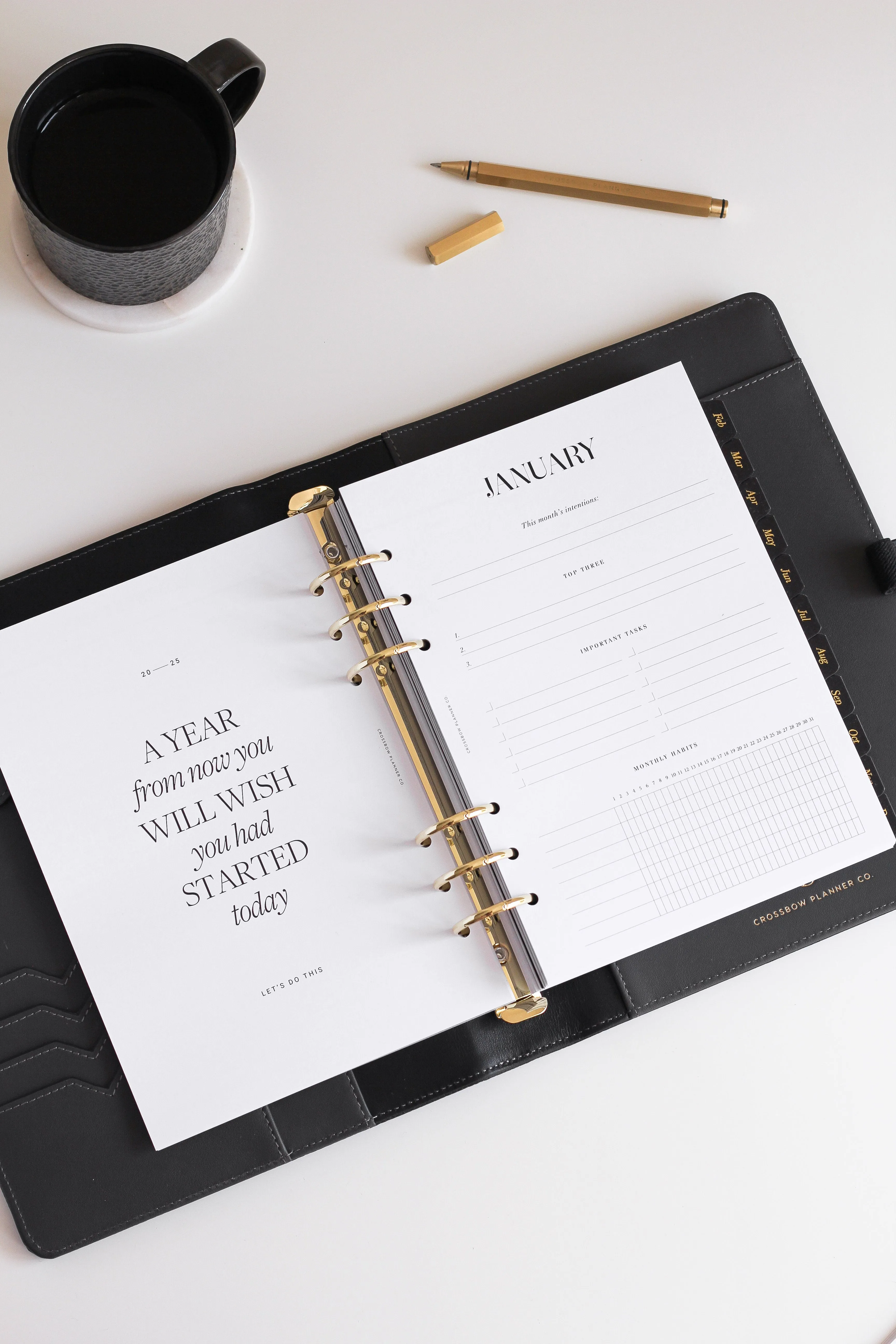 2025 A5 Planner Inserts | Choose Your Start Month