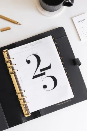 2025 A5 Planner Inserts | Choose Your Start Month