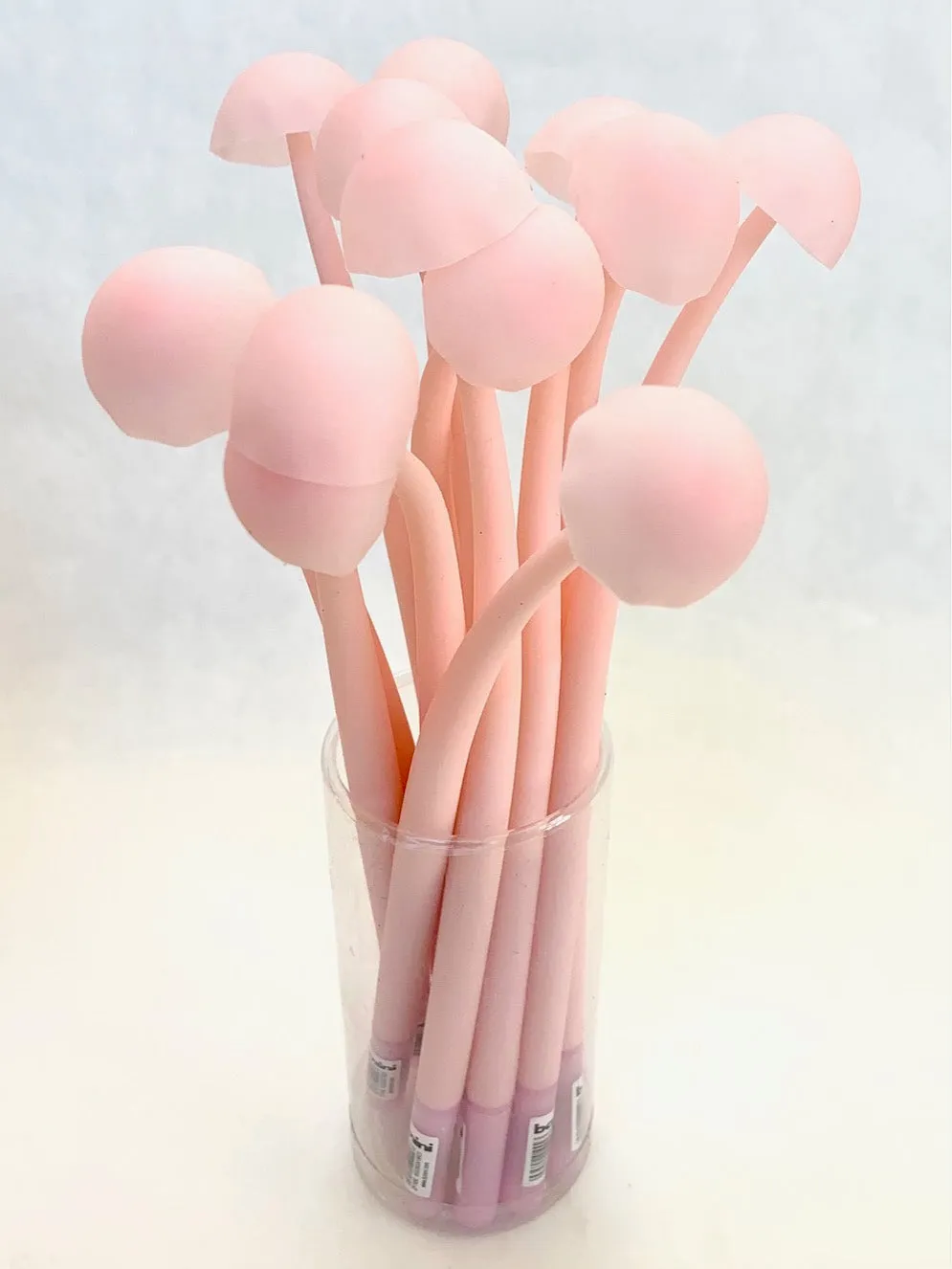 22415 MUSHROOM GLOW IN THE DARK GEL PEN-48