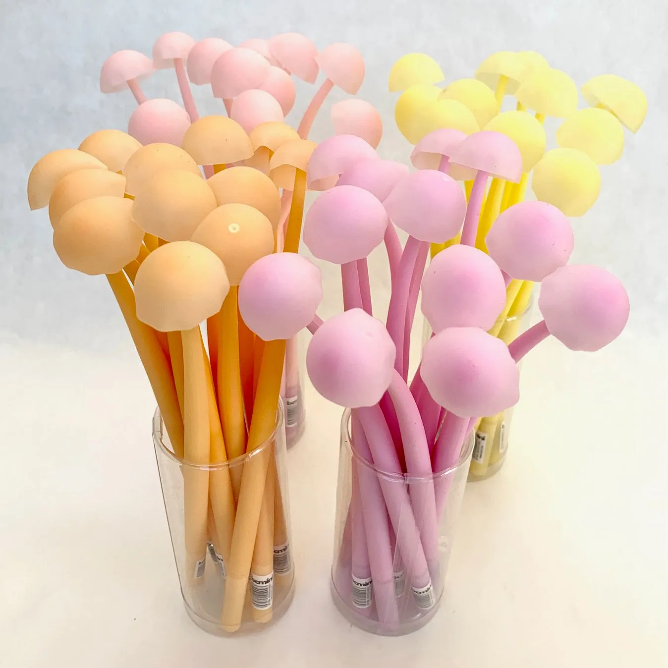 22415 MUSHROOM GLOW IN THE DARK GEL PEN-48