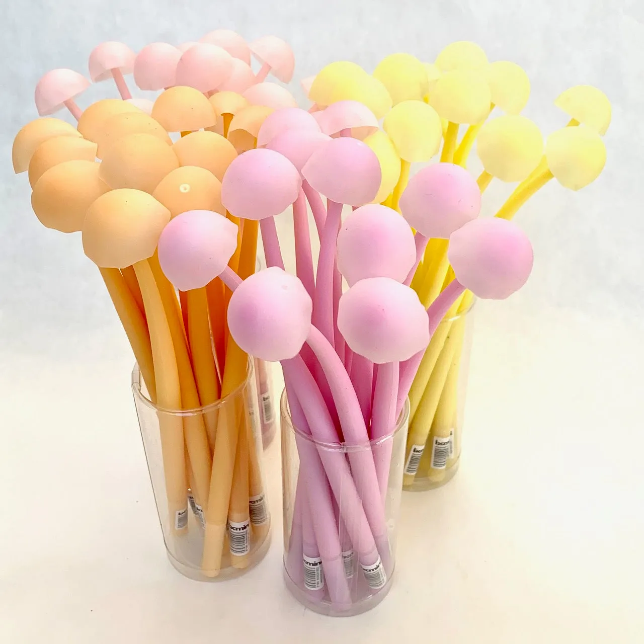 22415 MUSHROOM GLOW IN THE DARK GEL PEN-48