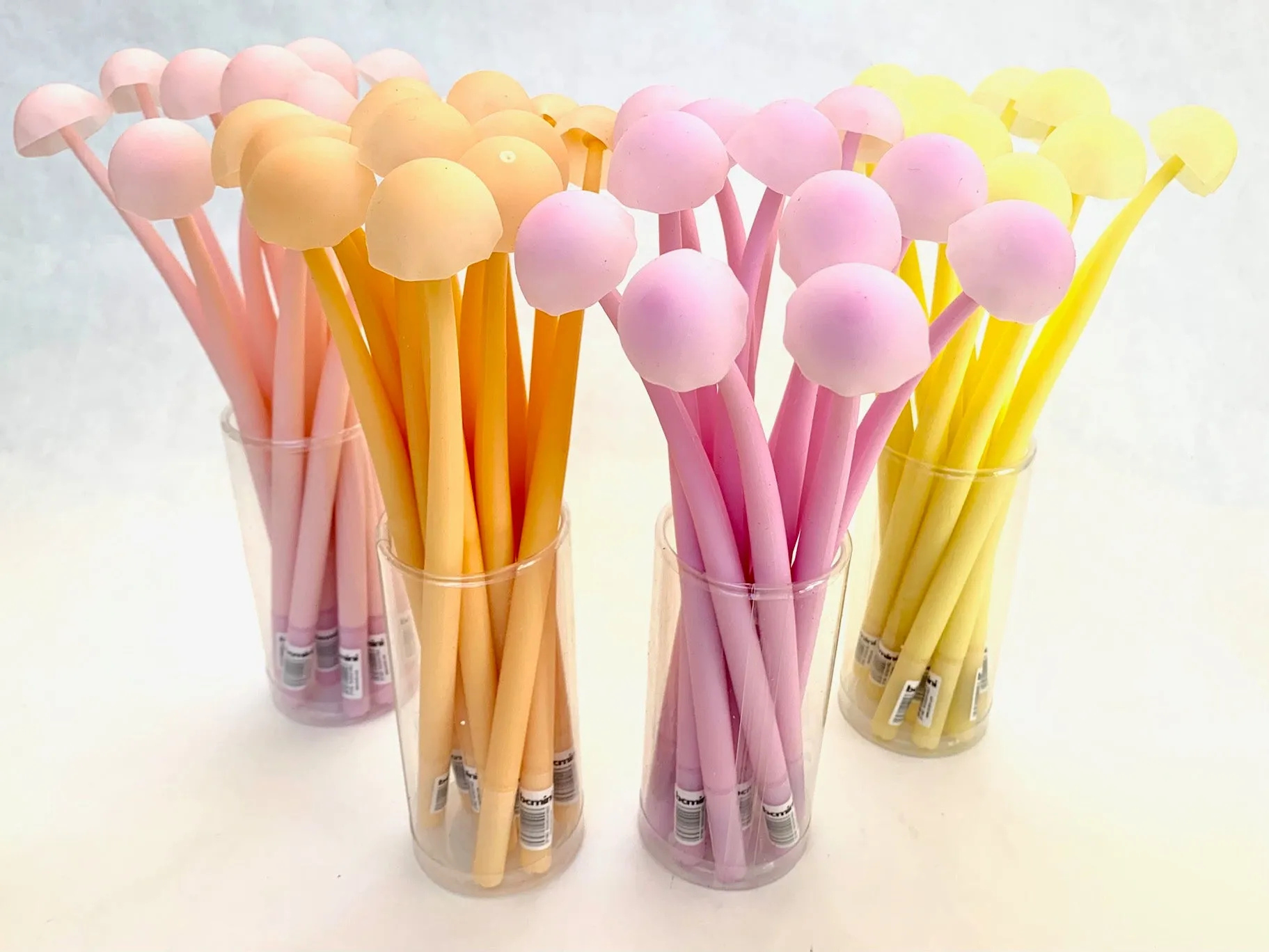 22415 MUSHROOM GLOW IN THE DARK GEL PEN-48