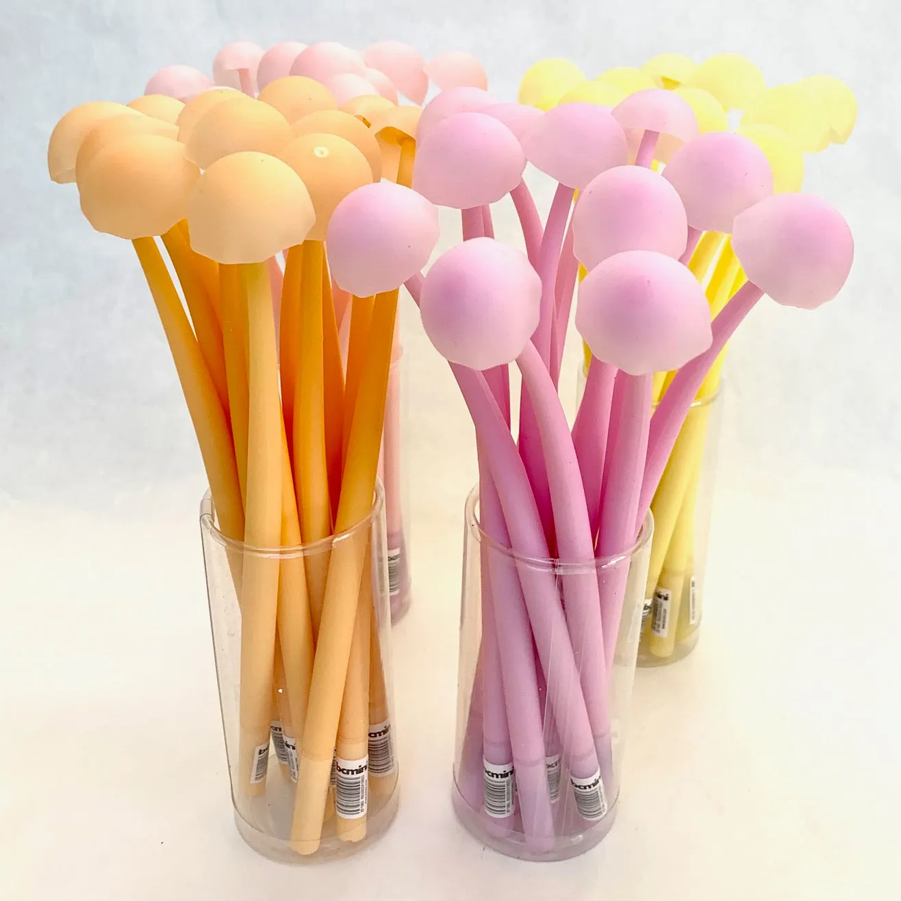 22415 MUSHROOM GLOW IN THE DARK GEL PEN-48