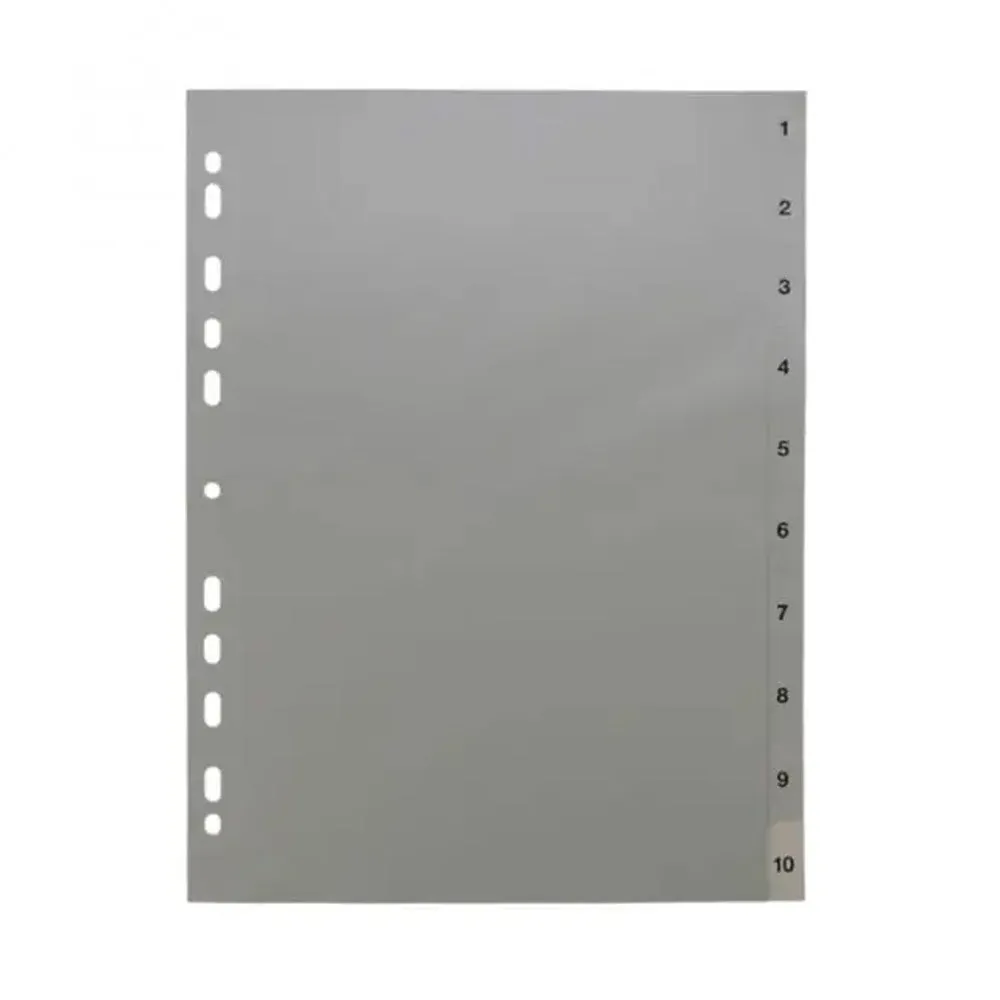 Atlas Yealry Plastic Divider A4