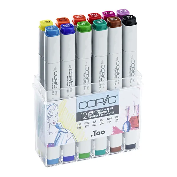 Copic Marker Bright Colors