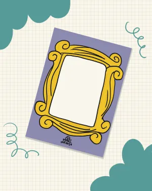 FRIENDS FRAME NOTEPAD