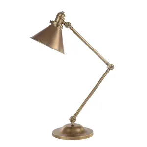 Grenoble Old Bronze Adjustable Table Lamp - ID 7802