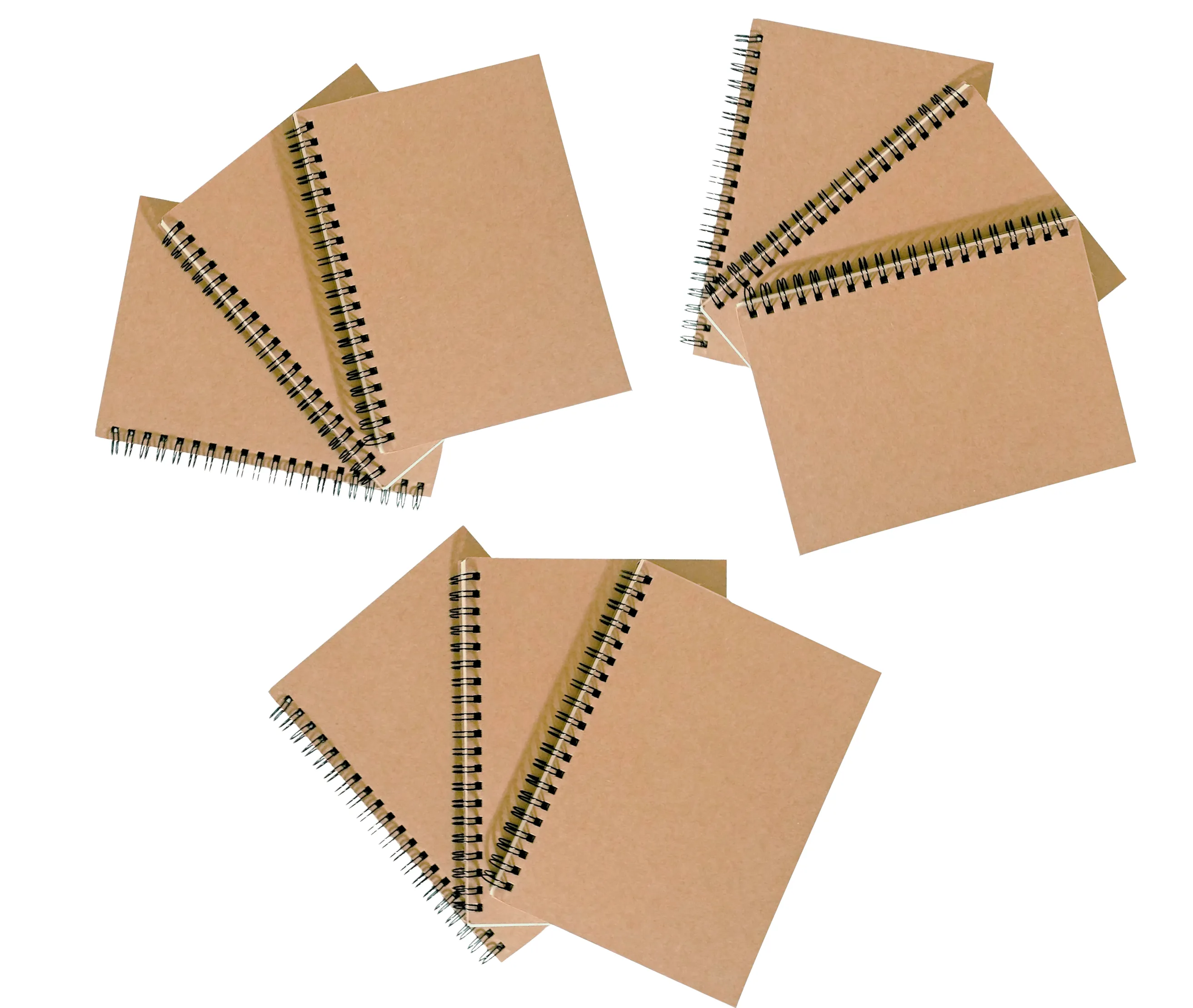 Lined Notepads with Inside Pocket (9-Pack)