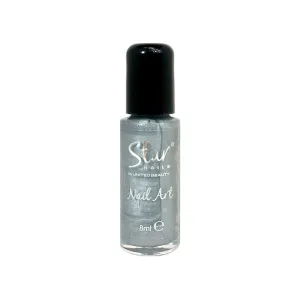 Nail Art Striper Pen - Silver - 8ml