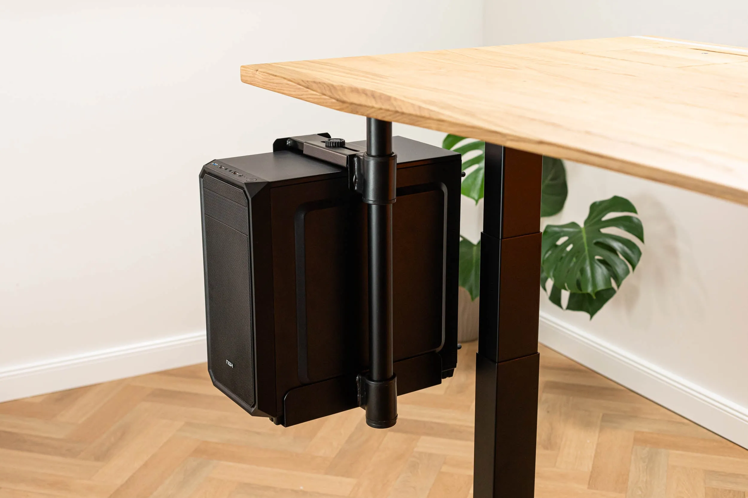 Oak standing desk