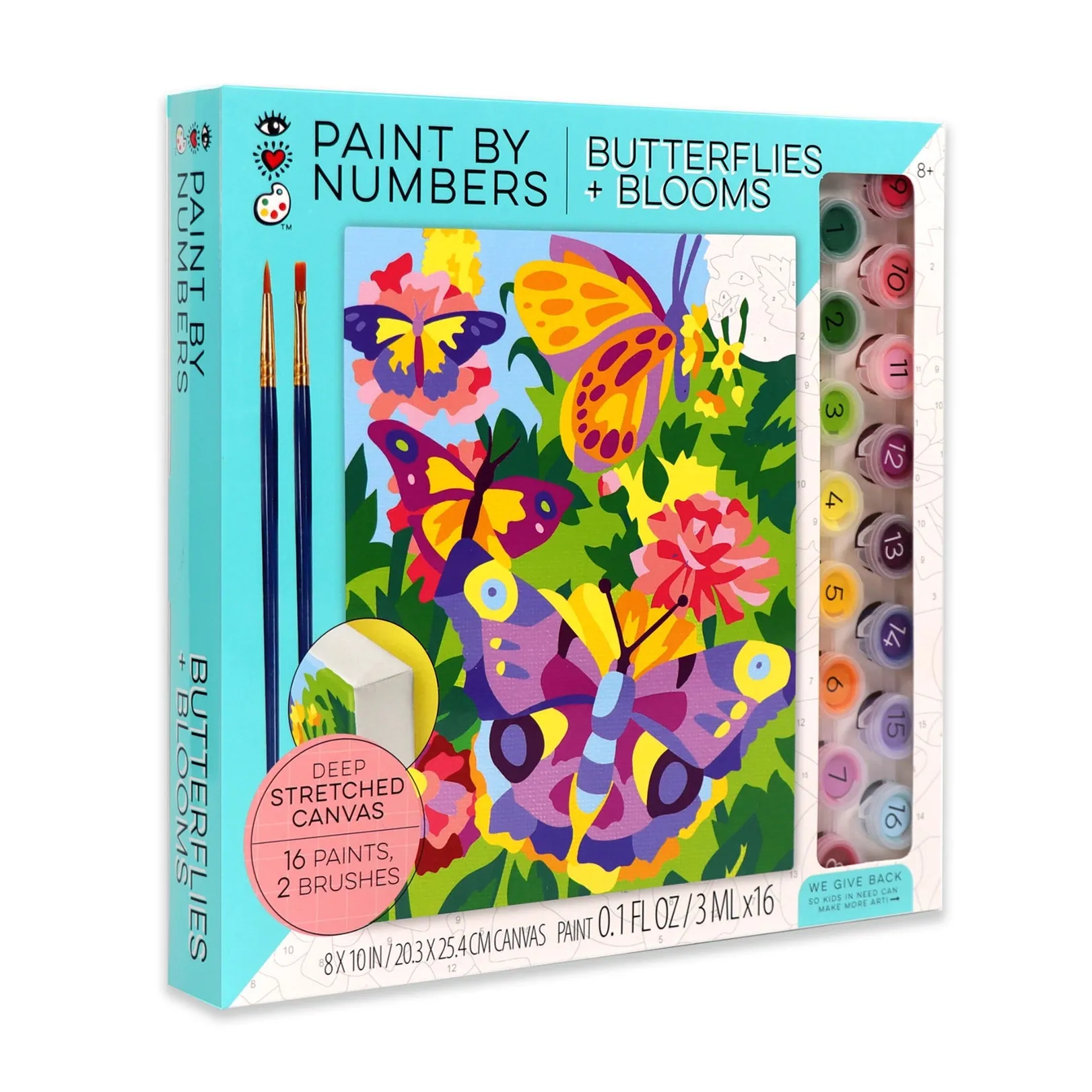 Paint By Numbers Butterflies   Blooms