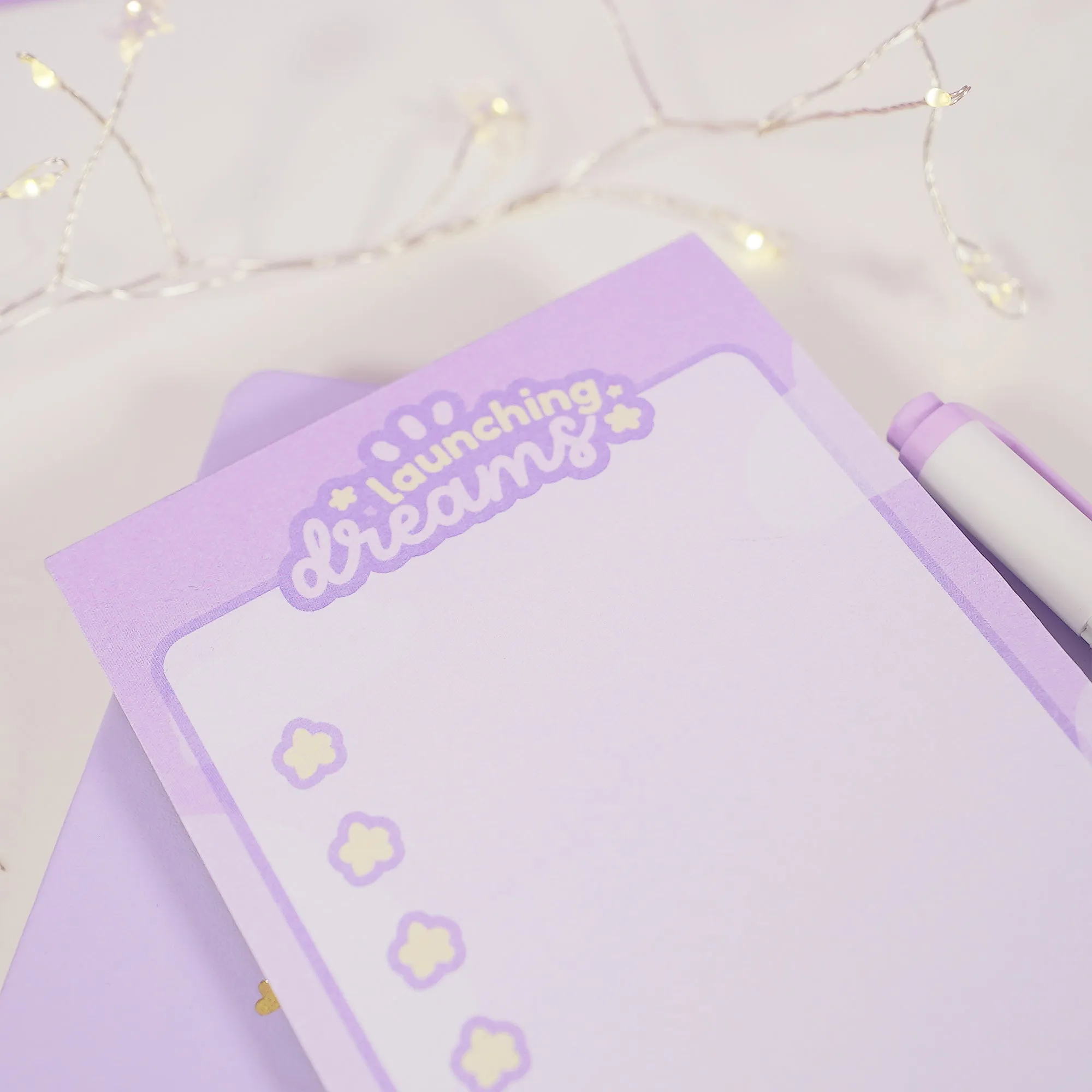 Pocket Planets: Saturn and Rocketto Kawaii  50-Page To-Do List - DL Size