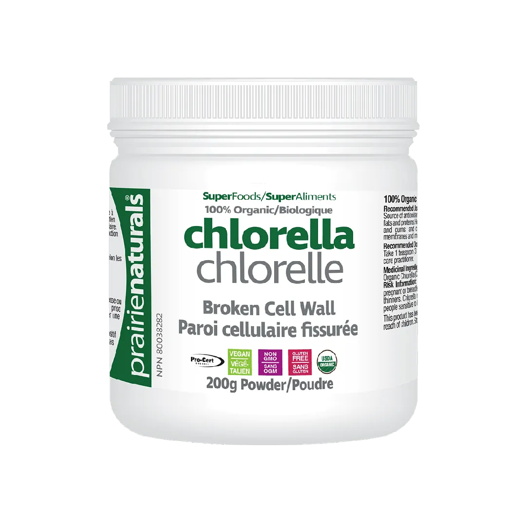 Prairie naturals - organic chlorella