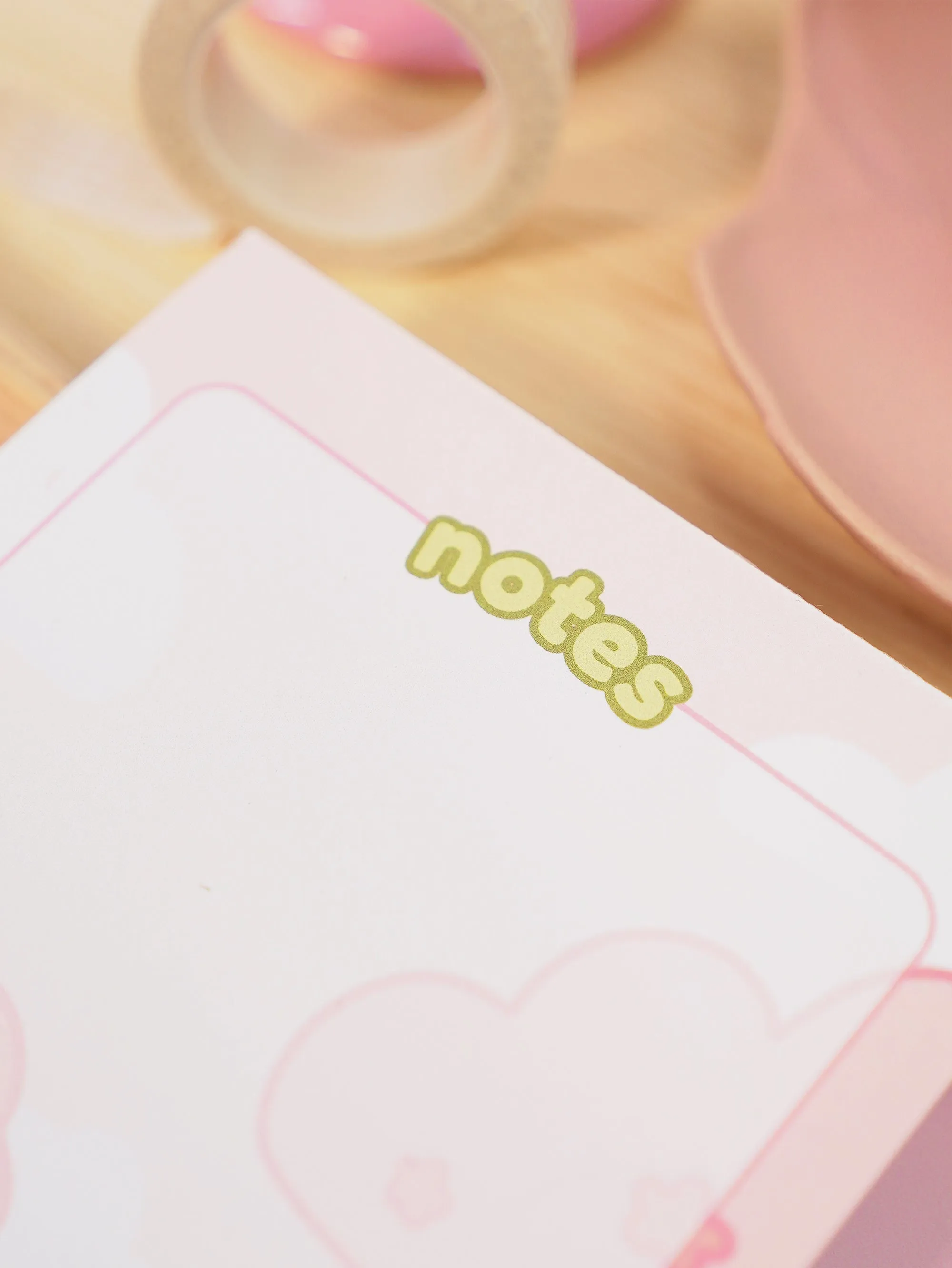 Sakura BumbleButt A6 50 Page Notepad