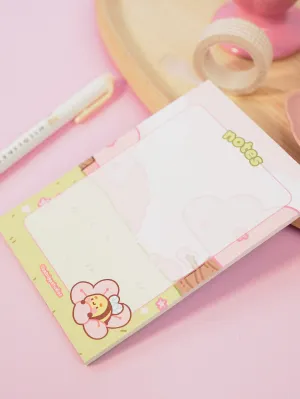 Sakura BumbleButt A6 50 Page Notepad