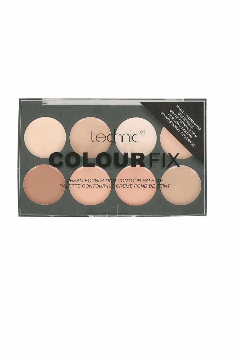Technic Colour Fix Cream Foundation Contour Palette
